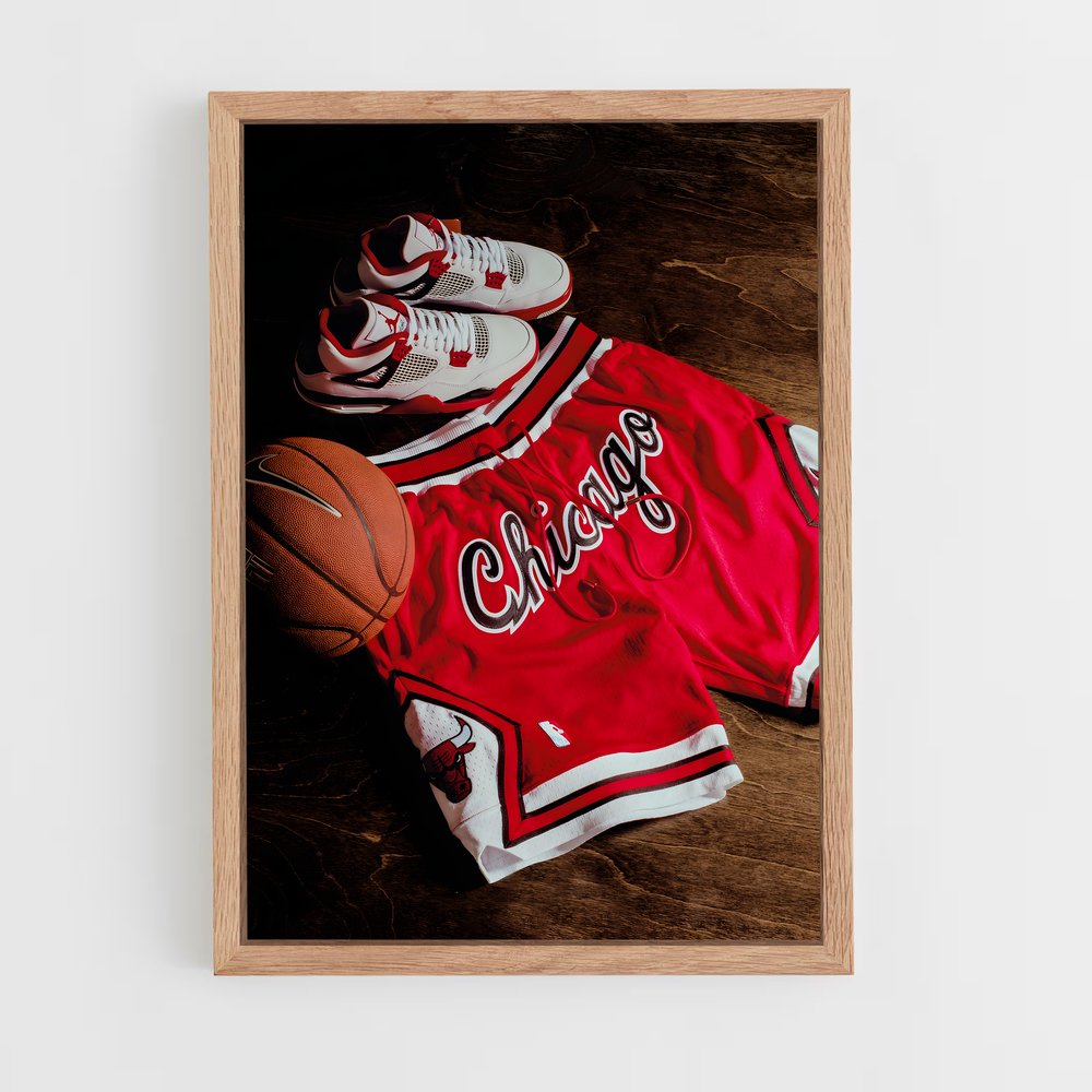 Poster Bulls & Kicks – affiche Basketball (vue 4)